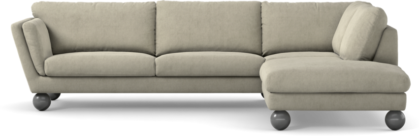 Madison Lux - 3-sits soffa med divan höger - Beige