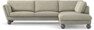 Madison Lux - 3-sits soffa med divan höger - Beige