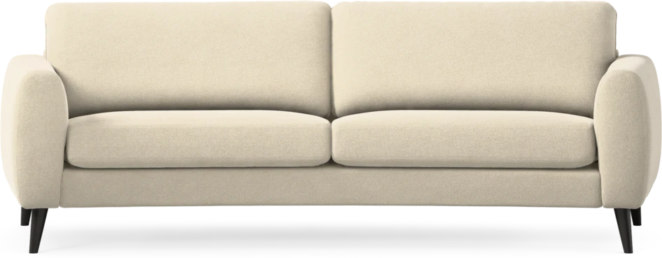 Bridge - 3-sits soffa svängd - Beige