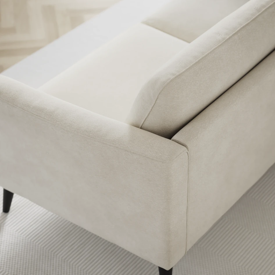 Bridge - 4-sits soffa - Vit