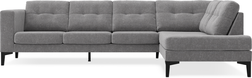 Rio - 3-sits soffa med divan höger - Grå