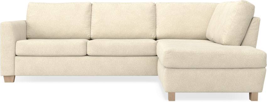 Friday - 2,5-sits soffa med divan höger - Beige