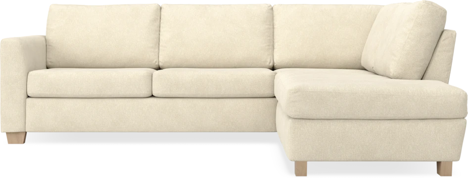 Friday - 2,5-sits soffa med divan höger - Beige
