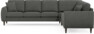 Eden - Hörnsoffa, 3+3-sits - Grå