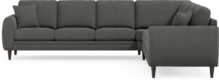 Eden - Hörnsoffa, 3+3-sits - Grå