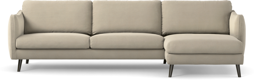 Madison - 3-sits soffa med schäslong höger - Beige