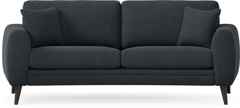 Eden - 2,5-sits soffa svängd - Blå