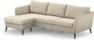County - 3-sits soffa med flyttbar schäslong - Beige
