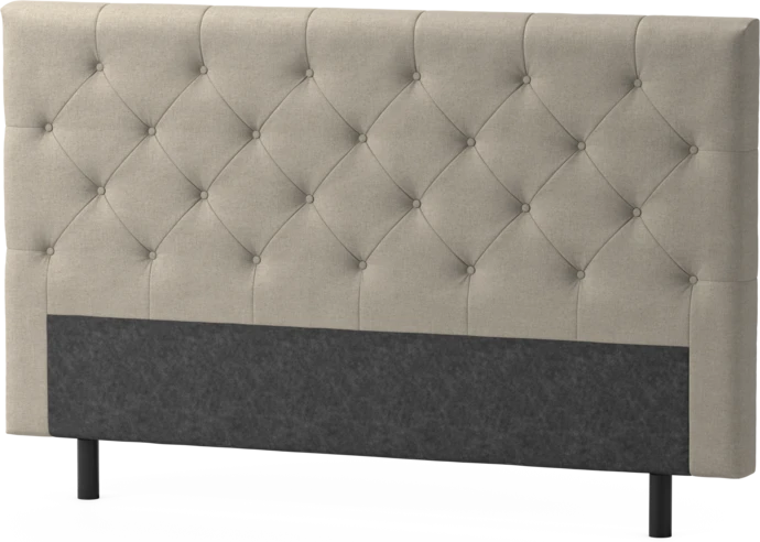 Delux Pikerad Låg, Sänggavel, 90-210 cm