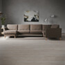 Bridge - Hörnsoffa, 3+2-sits med schäslong vänster - Beige