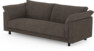 Cherrie - 3-sits soffa, hel dyna, fast klädsel - Brun