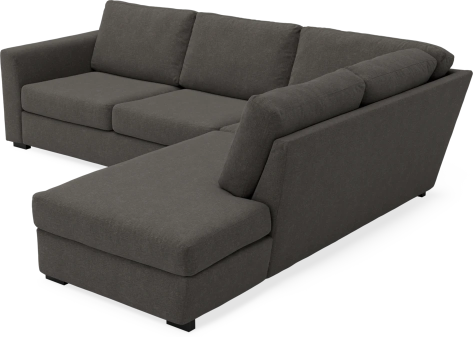 Friday - 2,5-sits soffa med divan höger - Grå