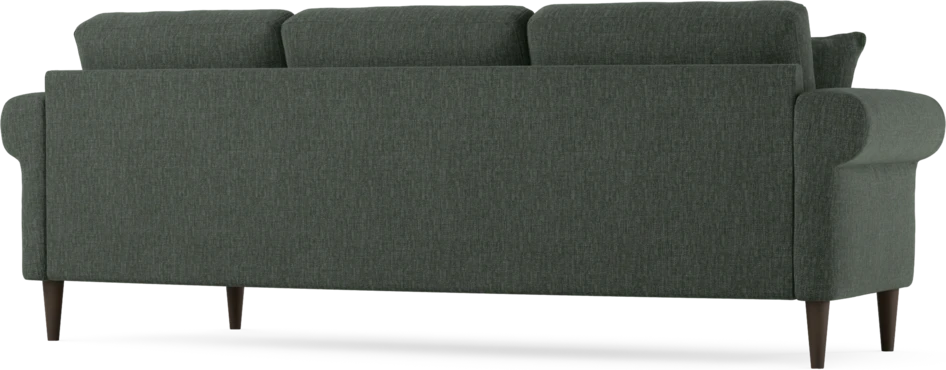 Eden - 3-sits soffa svängd - Grön