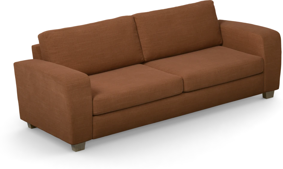 Friday - 3-sits soffa - Orange