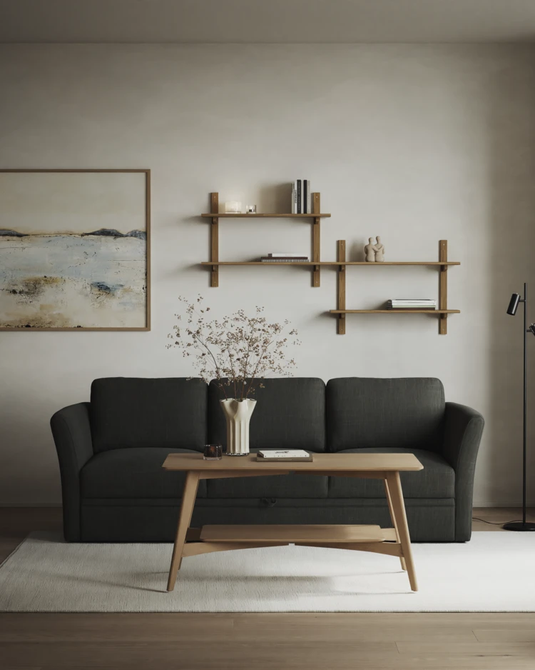 Öland - Bäddsoffa 3-sits, längsbäddad - inspiration