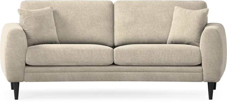 Eden - 2,5-sits soffa svängd - Beige