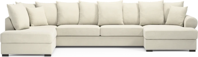 Town, 3-sits soffa med divan vänster och schäslong höger