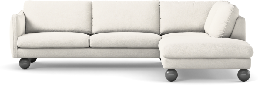Madison Lux - 3-sits soffa med divan höger - Beige