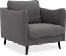 Madison Lux - Fåtölj, 70 cm - Grå