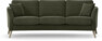 Eden - 3-sits soffa svängd - Grön