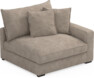 Rossi - 1,5-sits med armstöd höger - Beige