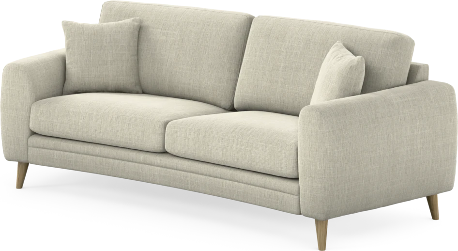 Eden - 2,5-sits soffa svängd - Beige