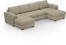 Friday - 2-sits soffa med två schäslonger - Beige