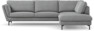 Madison Lux - 3-sits soffa med divan höger - Grå