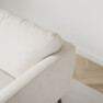 Madison Lux - 2-sits soffa med schäslong vänster - Vit