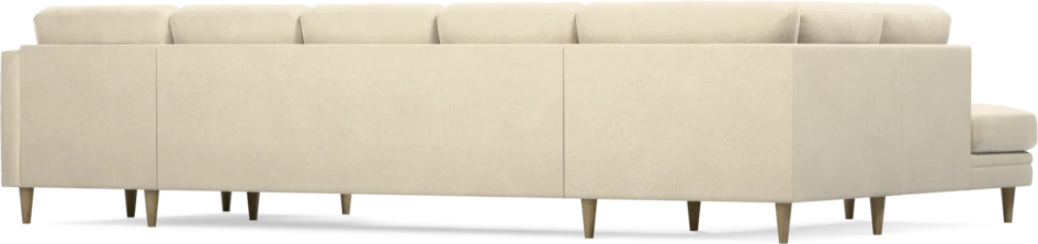 Eden - 3-sits soffa med divan vänster och schäslong höger - Beige