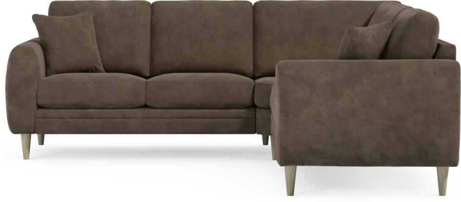 Eden - Hörnsoffa, 2+2-sits - Brun