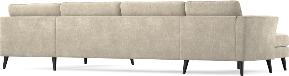 Bridge - 3-sits soffa med schäslong vänster och divan höger - Beige
