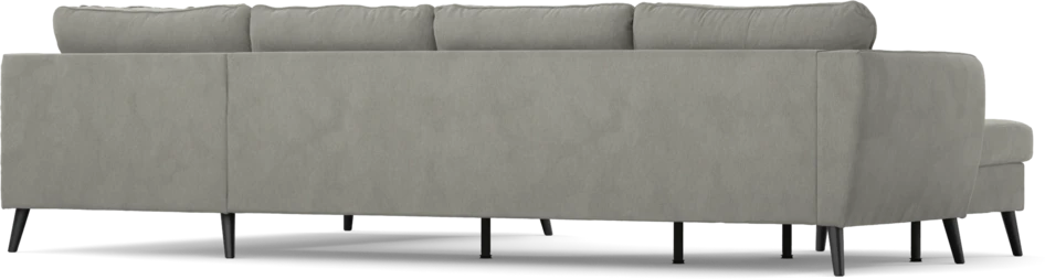 County - 3-sits soffa med schäslong vänster och divan höger - Grå