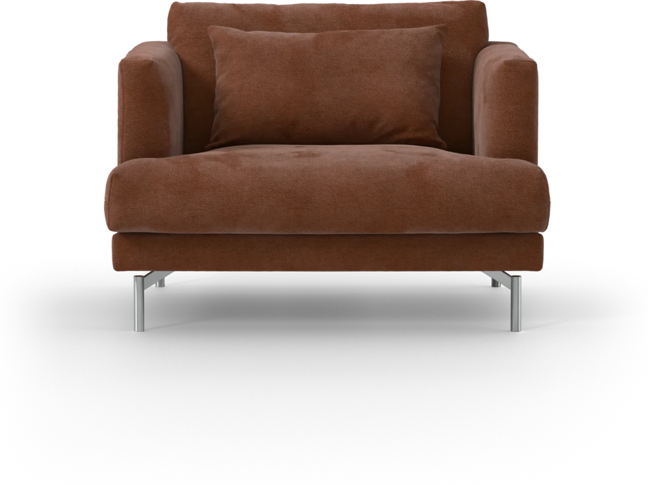 Harper - Fåtölj, 80 cm - Orange