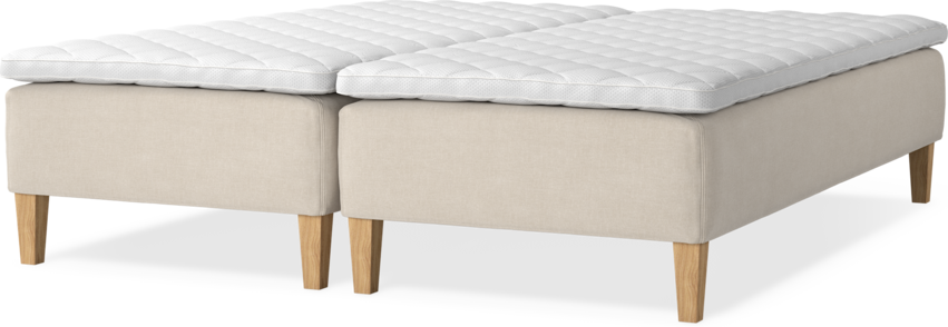 Delux Sense - Ramsäng, dubbelsäng med bäddmadrass