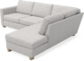 Friday - 2,5-sits soffa med divan höger - Grå