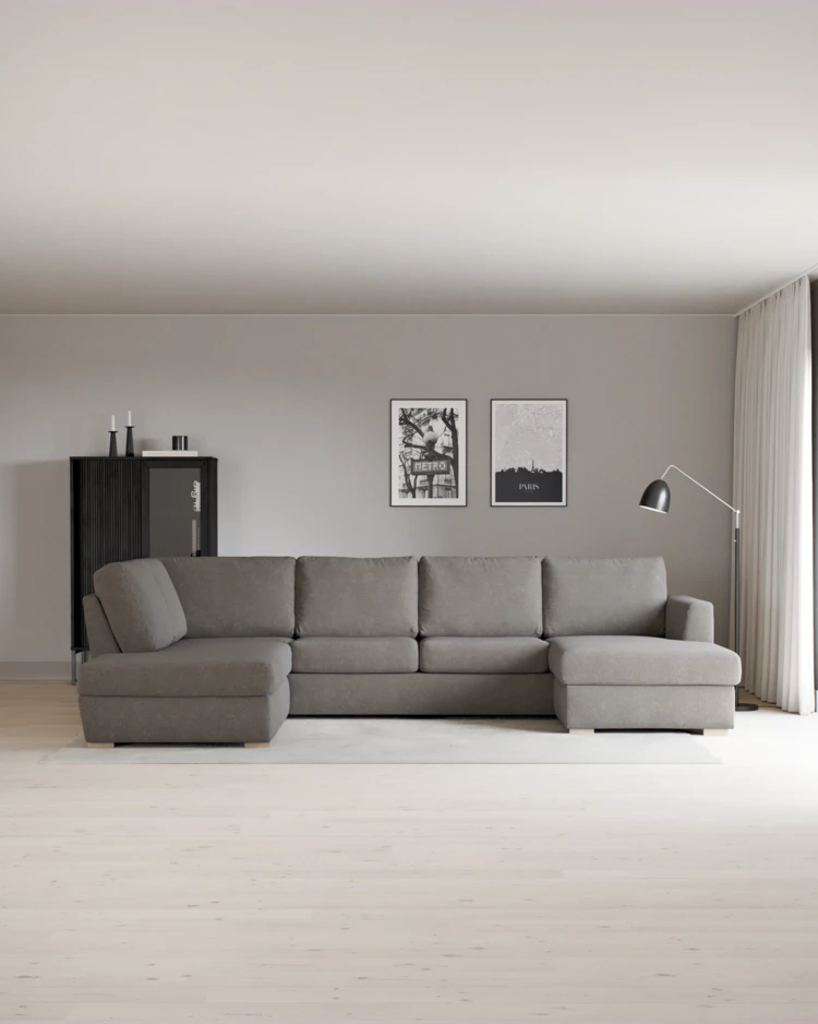 Friday - 3-sits soffa med divan vänster och schäslong höger - inspiration