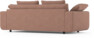 Amie - 3-sits soffa - Rosa
