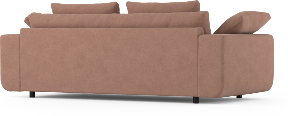 Amie - 3-sits soffa - Rosa