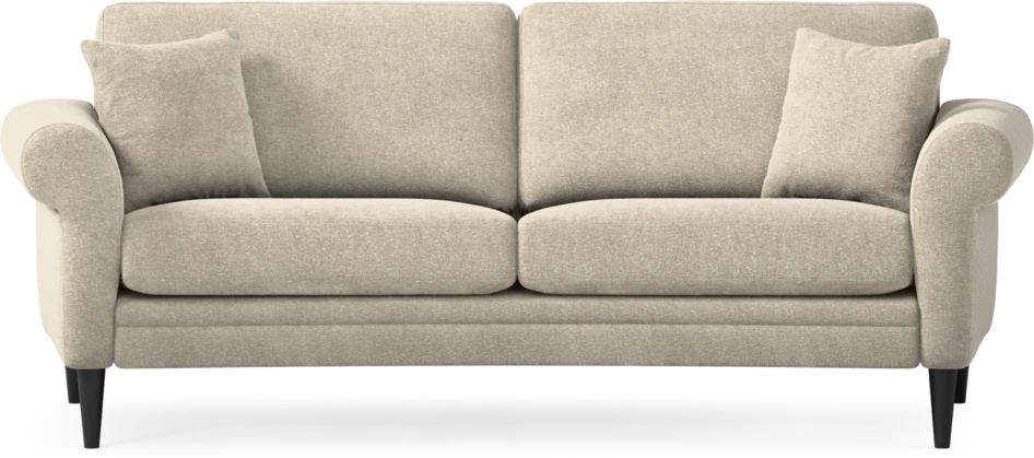 Eden - 2,5-sits soffa svängd - Beige