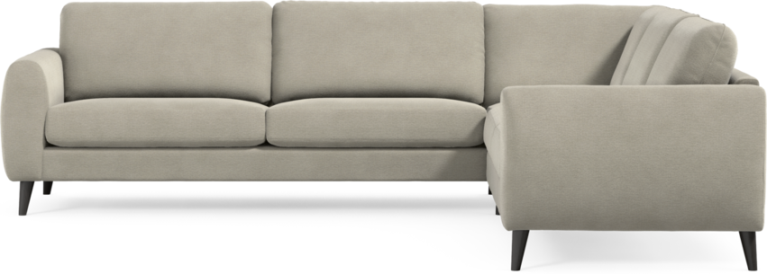 Bridge - Hörnsoffa, 3+2-sits - Brun