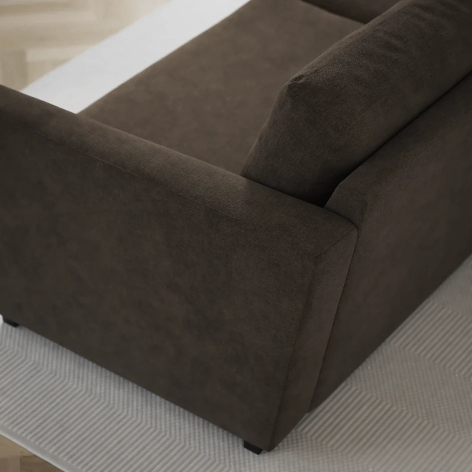 Friday - 3-sits soffa - Brun