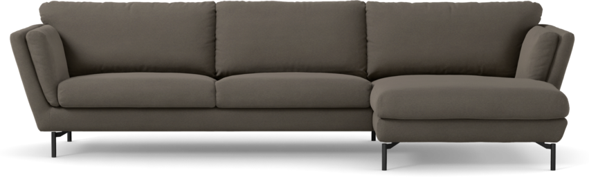Madison Lux - 3-sits soffa med schäslong höger - Beige