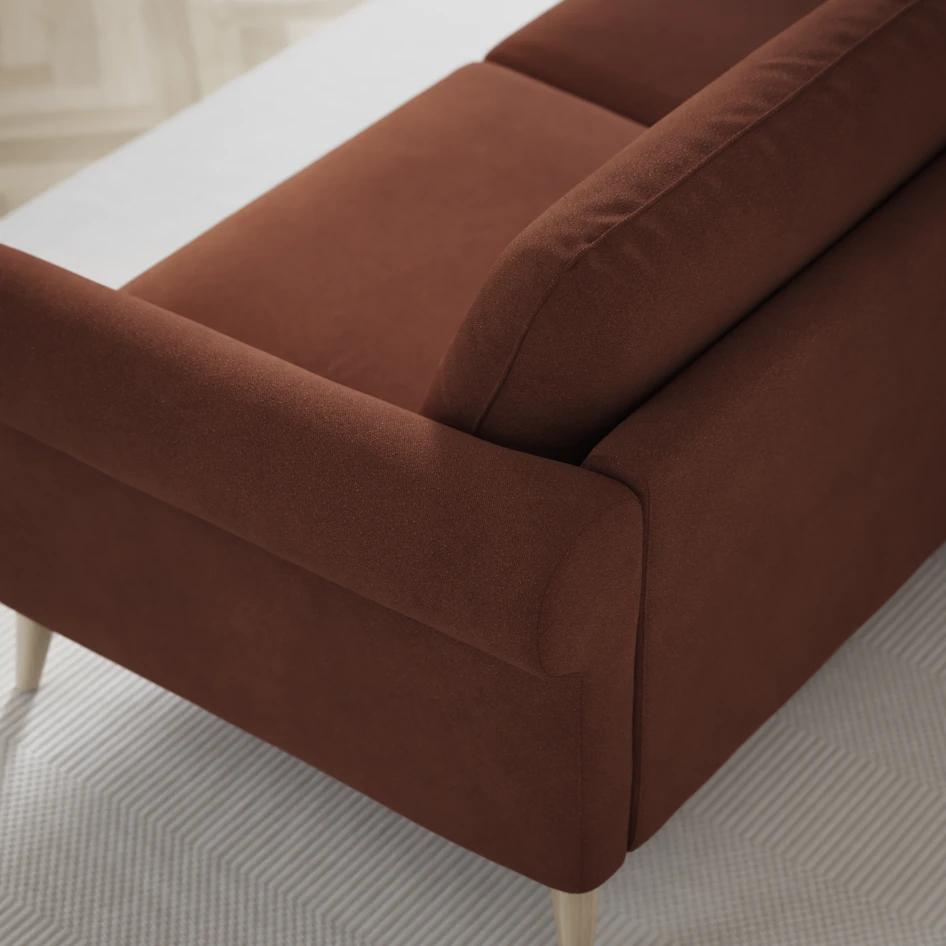 Bridge - 4-sits soffa - Orange