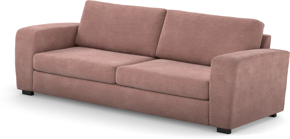 Friday - 3-sits soffa - Rosa