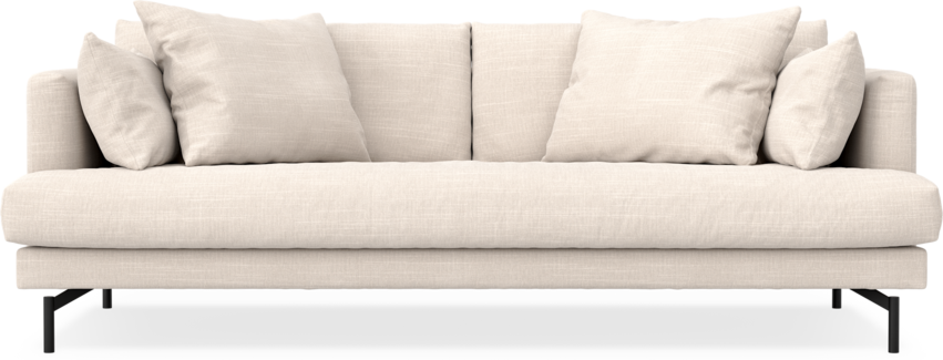 Harper - 3-sits soffa, hel dyna - Beige