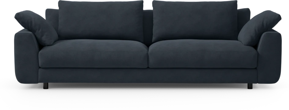 Amie - 4-sits soffa - Blå