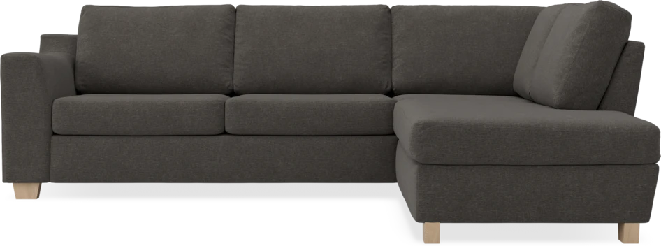 Friday - 2,5-sits soffa med divan höger - Grå