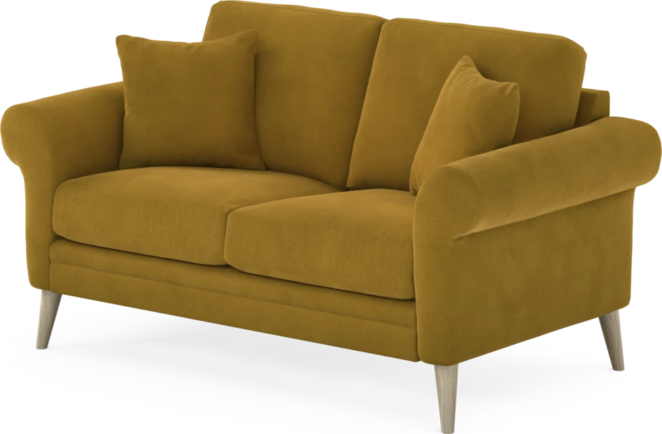 Eden - 2-sits soffa - Gul