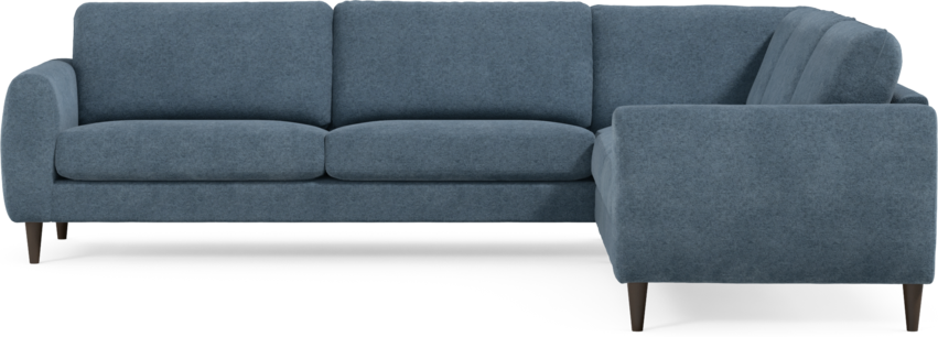 Bridge - Hörnsoffa, 3+2-sits - Blå